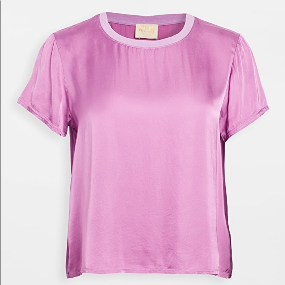 Nation LTD shirt size XS in pink.